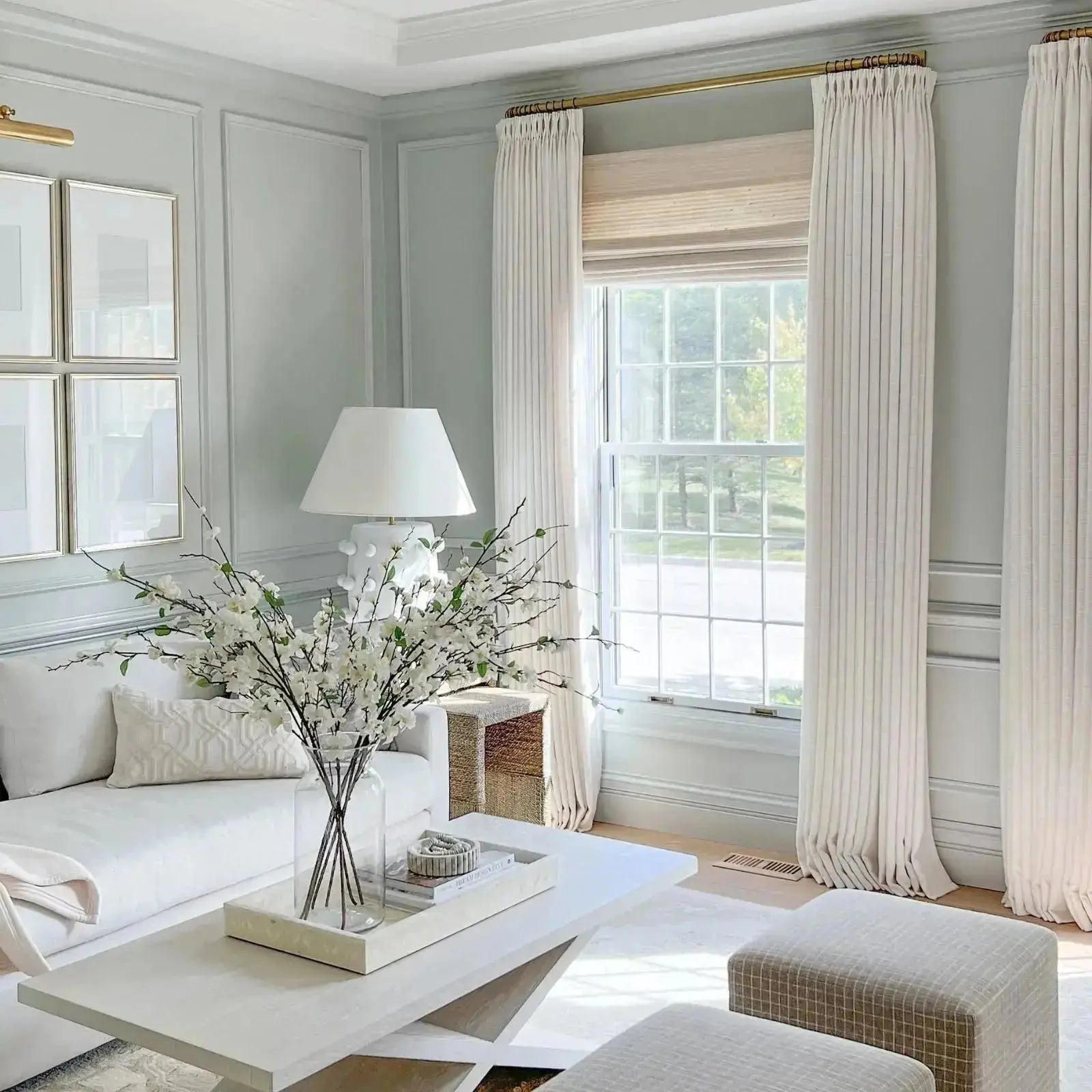 Twopages Curtains Custom Liz Linen Pi...
