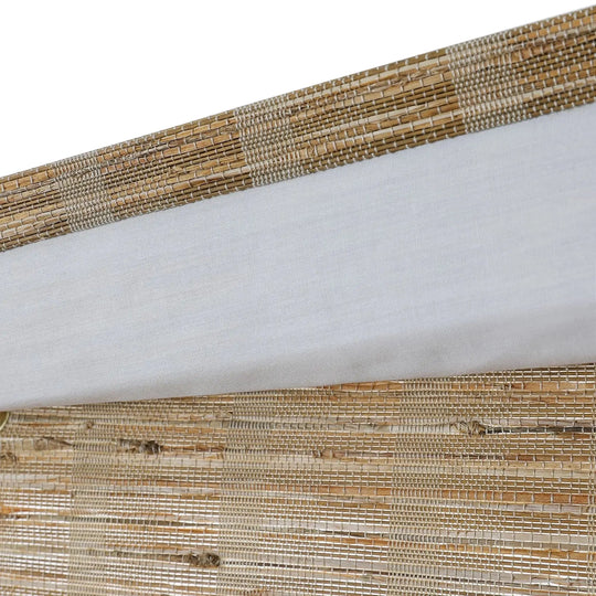 Natural Jute Bamboo Woven Shade - Natural TWOPAGES CURTAINS