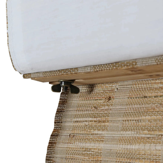 Natural Jute Bamboo Woven Shade - Natural TWOPAGES CURTAINS