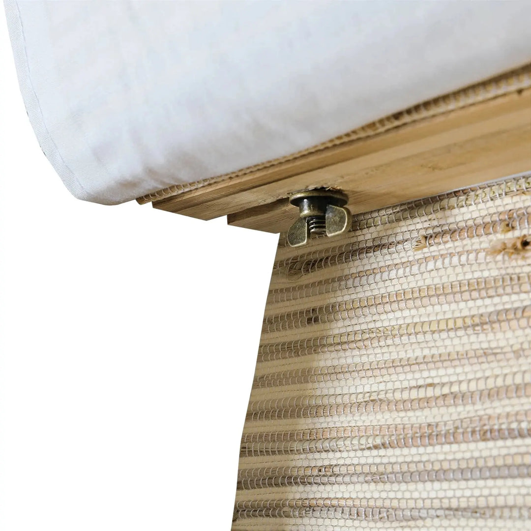 Natural Ramie Bamboo Woven Shade - Beige Brown TWOPAGES CURTAINS