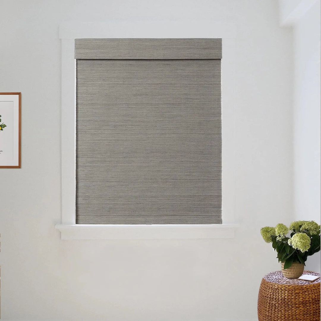 Natural Ramie Bamboo Woven Shade - Windswept TWOPAGES CURTAINS