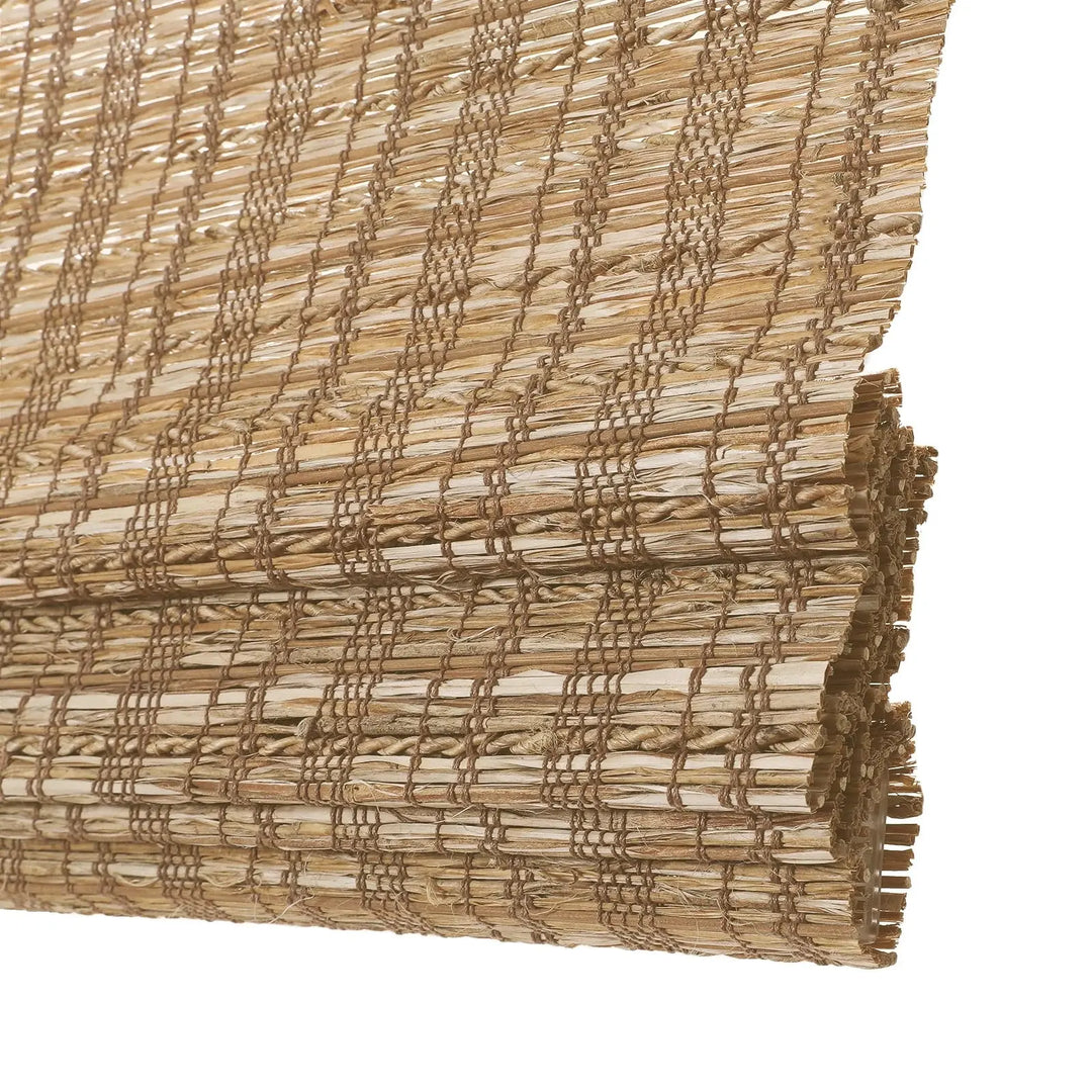 Natural Jute Bamboo Woven Shade - Cinnamon TWOPAGES CURTAINS