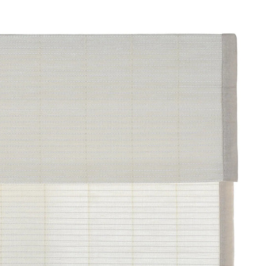Natural Flax Bamboo Woven Shade - Eggshell TWOPAGES CURTAINS
