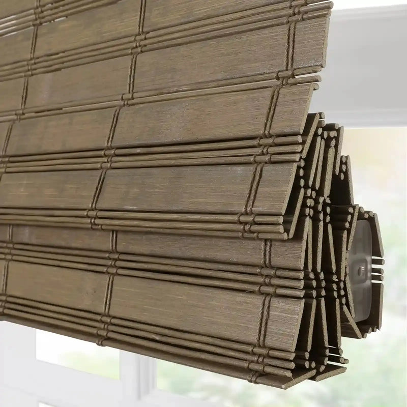 Rae Natural Bamboo Woven Shades - Series S -TWOPAGES CURTAINS