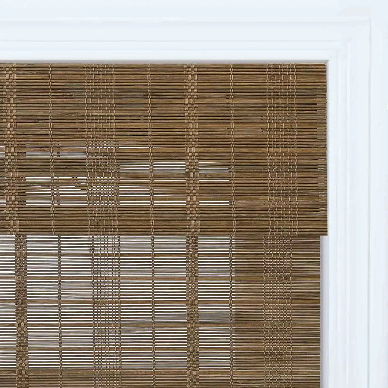 Rae Natural Bamboo Woven Shade - Autumn Leaves TWOPAGES CURTAINS