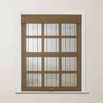 Rae Natural Bamboo Woven Shade - Autumn Leaves TWOPAGES CURTAINS
