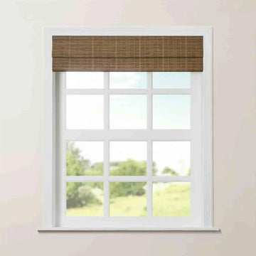 Rae Natural Bamboo Woven Shade - Autumn Leaves TWOPAGES CURTAINS