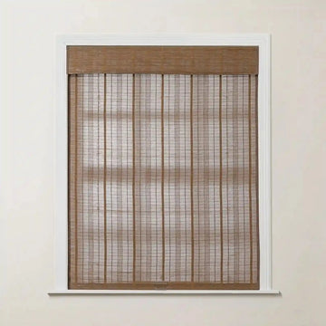 Rae Natural Pure Bamboo Woven Shades - Series Z -TWOPAGES CURTAINS