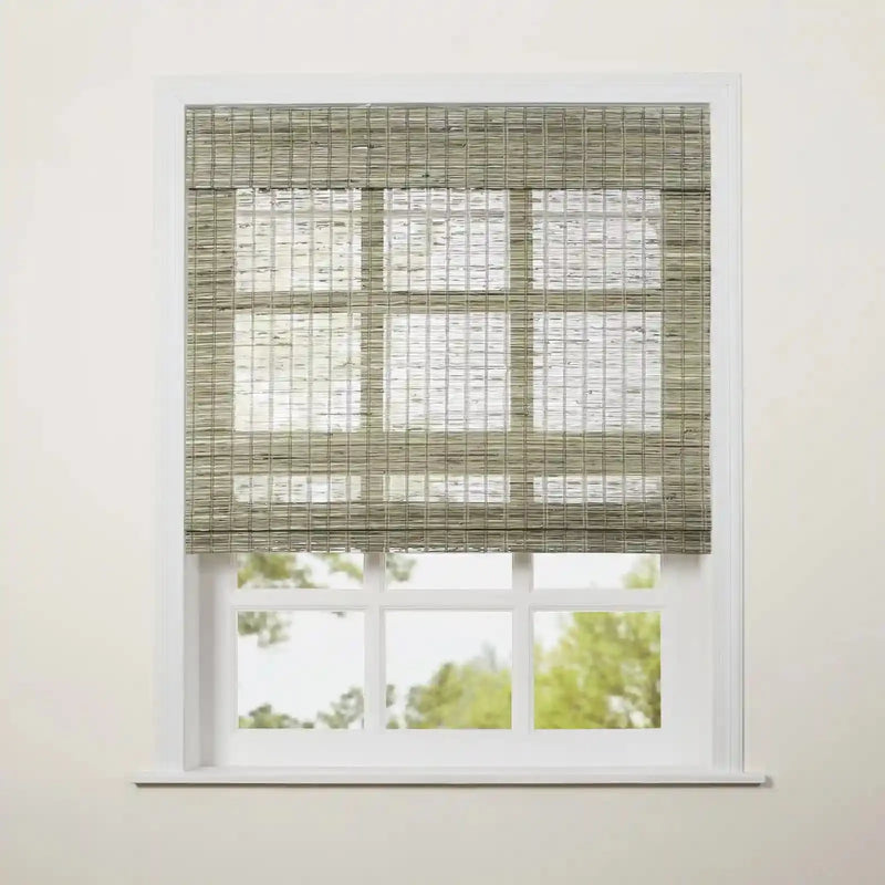 Rae Top Down Bottom Up Woven Wood Shade Cordless - Series D -TWOPAGES CURTAINS