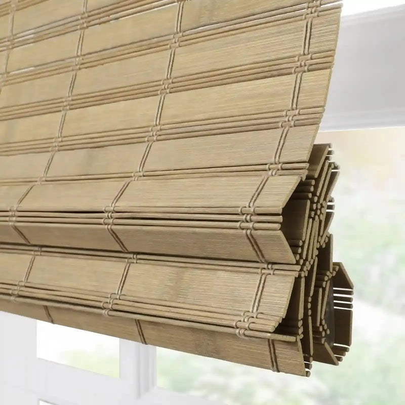 Rae Natural Bamboo Woven Shades - Series S -TWOPAGES CURTAINS