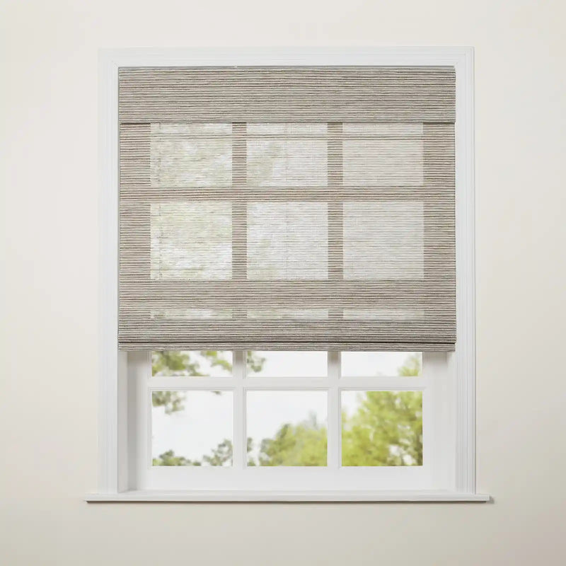 Rae Top Down Bottom Up Woven Wood Shade Cordless - Series C -TWOPAGES