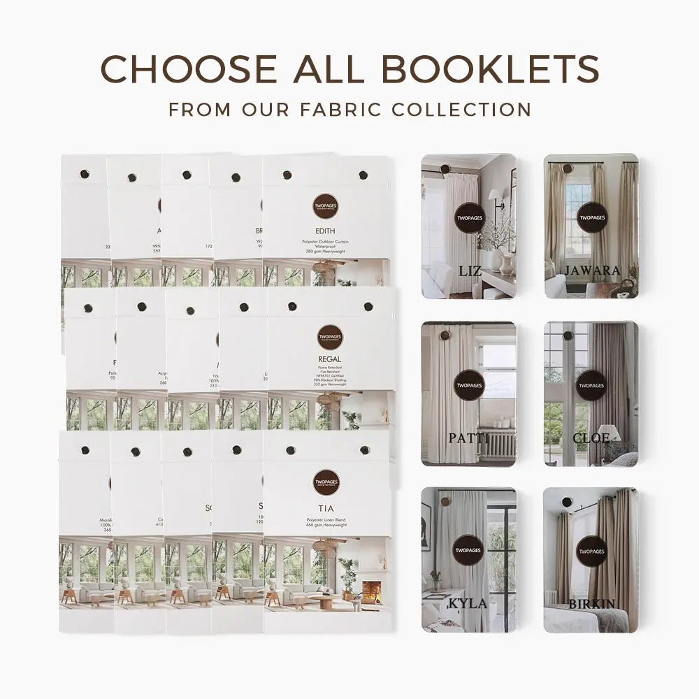 39 Collections Sample Booklets | TWOPAGES Curtains
