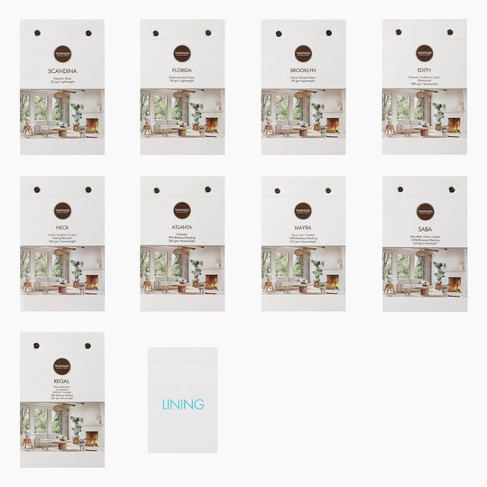 Choose Any 6 Fabric Booklets TWOPAGES