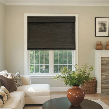 Rae Natural Pure Bamboo Woven Shades - Series Z -TWOPAGES CURTAINS