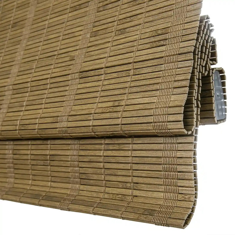 Rae Natural Pure Bamboo Woven Shades - Series Z -TWOPAGES CURTAINS