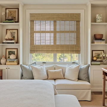 Rae Natural Pure Bamboo Woven Shades - Series Z -TWOPAGES CURTAINS