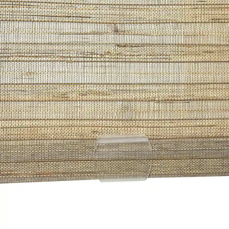 Rae Natural Ramie Jute Woven Wood Shades - Series M -TWOPAGES CURTAINS