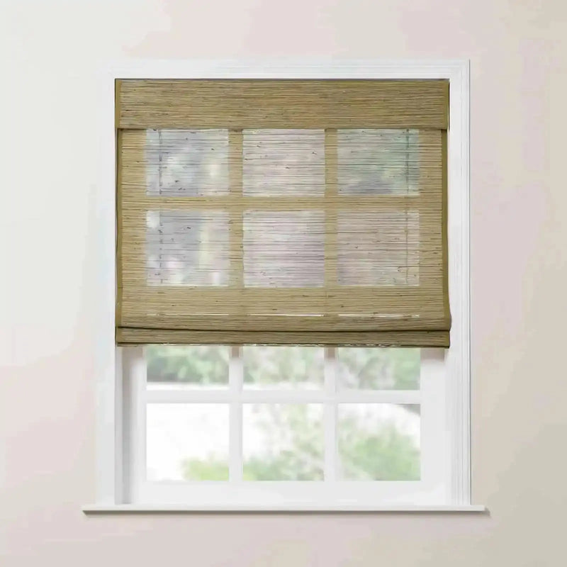 Rae Natural Ramie Bamboo Woven Shades - Series P -TWOPAGES CURTAINS