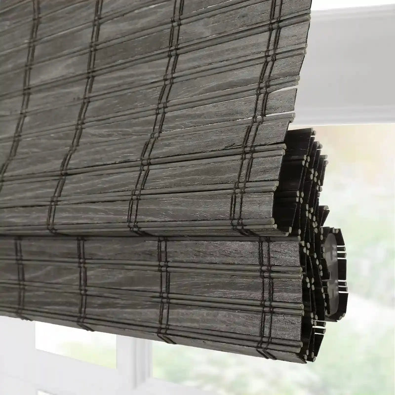 Rae Natural Bamboo Woven Shades - Series S -TWOPAGES CURTAINS