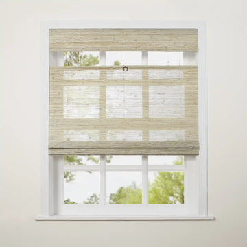 Rae Top Down Bottom Up Woven Wood Shade Cordless - Series C -TWOPAGES