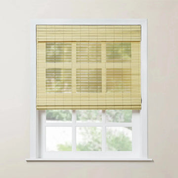 Rae Natural Bamboo Woven Shades - Series S -TWOPAGES CURTAINS