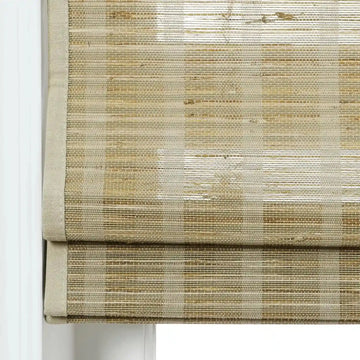 Rae Natural Ramie Bamboo Woven Shades - Series P -TWOPAGES CURTAINS