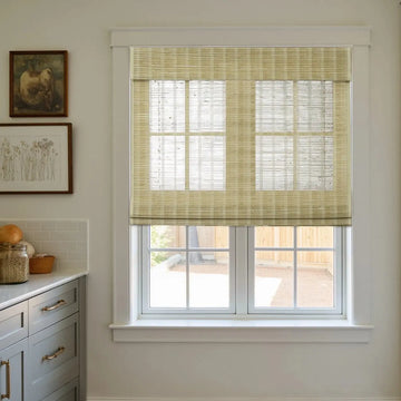 Rae Natural Ramie Bamboo Woven Shades - Series P -TWOPAGES CURTAINS