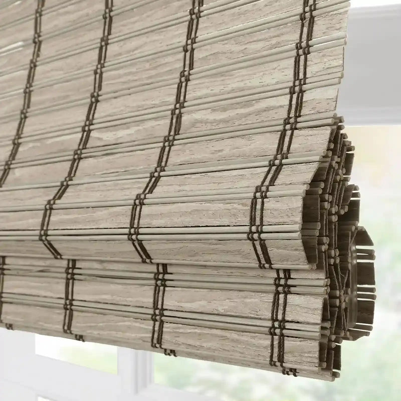 Rae Natural Bamboo Woven Shades - Series S -TWOPAGES CURTAINS