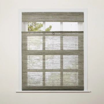 Rae Top Down Bottom Up Woven Wood Shade Cordless - Series D