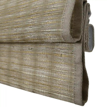 Rae Natural Ramie Jute Woven Wood Shades - Series M -TWOPAGES CURTAINS