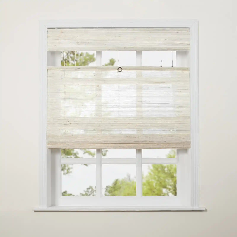 Rae Top Down Bottom Up Woven Wood Shade Cordless - Series D -TWOPAGES
