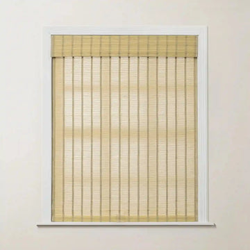 Rae Natural Pure Bamboo Woven Shades - Series Z -TWOPAGES CURTAINS