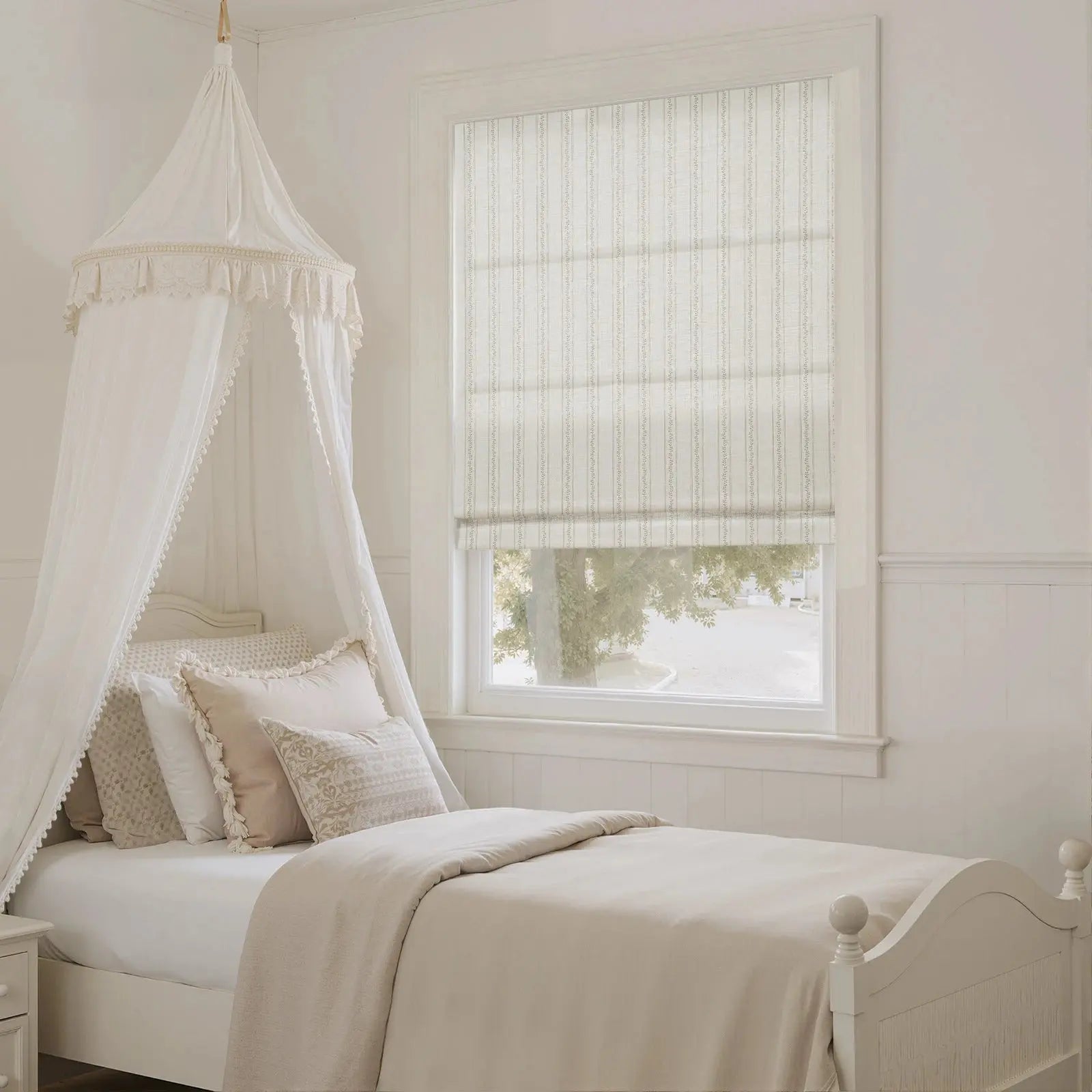 【JUN】CONTENDER&Roman5（2セット） Jyll Mackie Cotton Roman Shade Cordless | TWOPAGES Curtains