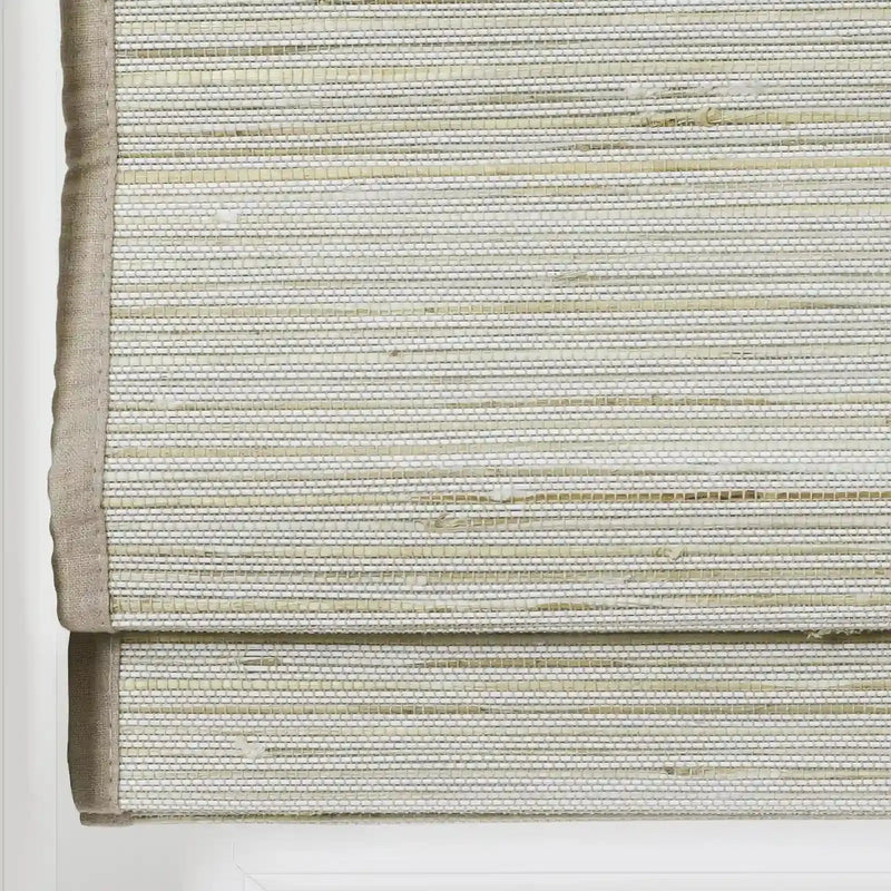 Rae Natural Ramie Jute Woven Wood Shades - Series D -TWOPAGES CURTAINS