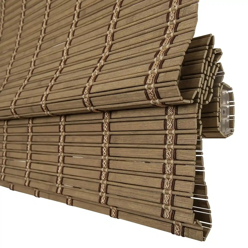 Rae Natural Pure Bamboo Woven Shades - Series Z -TWOPAGES CURTAINS