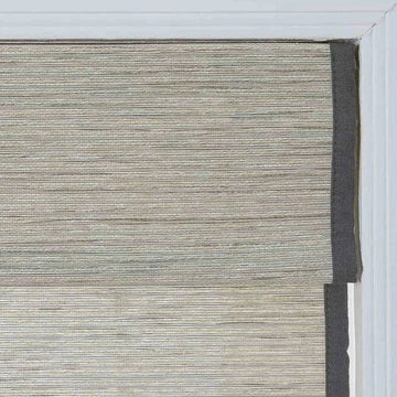 Rae Natural Kenaf Woven Wood Shades - Light Khaki TWOPAGES CURTAINS