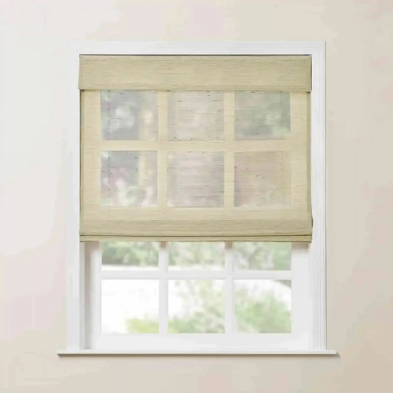 Rae Natural Ramie Bamboo Woven Shades - Series P -TWOPAGES CURTAINS