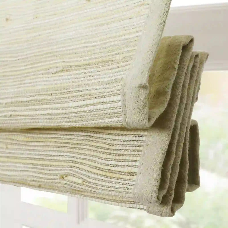 Rae Natural Ramie Bamboo Woven Shades - Series P -TWOPAGES CURTAINS