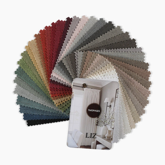 Liz Linen Blend Booklet 38 Colors TWOPAGES