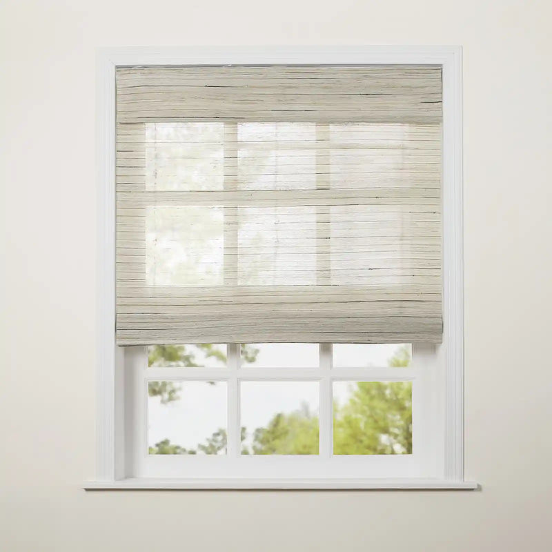 Rae Top Down Bottom Up Woven Wood Shade Cordless - Series D -TWOPAGES
