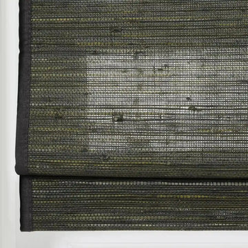 Rae Natural Ramie Jute Woven Wood Shades - Series D -TWOPAGES CURTAINS