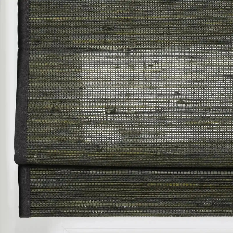 Rae Natural Ramie Jute Woven Wood Shades - Series D -TWOPAGES CURTAINS
