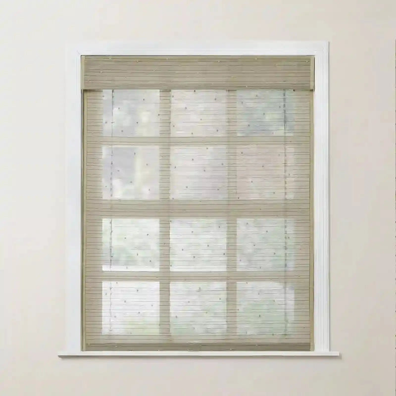 Rae Natural Ramie Bamboo Woven Shades - Series P -TWOPAGES CURTAINS