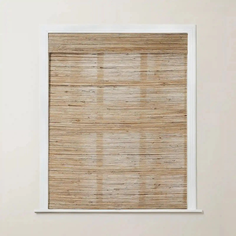 Rae Natural Ramie Jute Woven Wood Shades - Series M -TWOPAGES CURTAINS