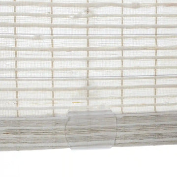 Rae Natural Ramie Jute Woven Wood Shades - Series D -TWOPAGES CURTAINS