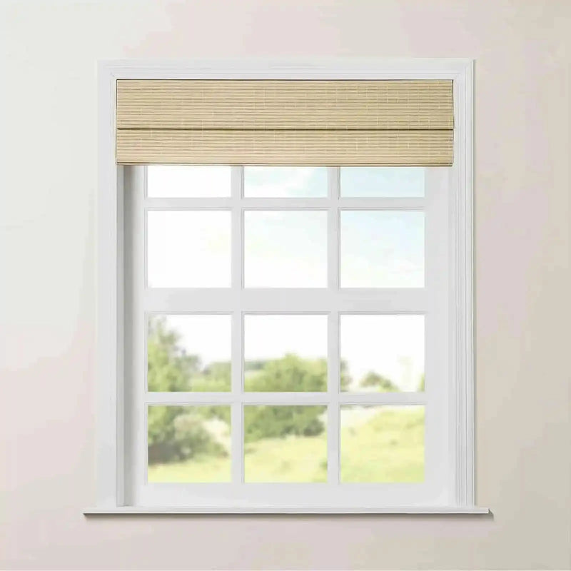 Rae Natural Pure Bamboo Woven Shades - Series Z -TWOPAGES CURTAINS
