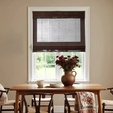 Rae Natural Pure Bamboo Woven Shades - Series Z -TWOPAGES CURTAINS