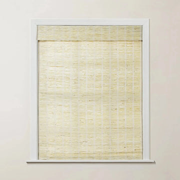 Rae Natural Ramie Jute Woven Wood Shades - Series M -TWOPAGES CURTAINS