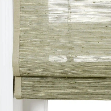 Rae Natural Ramie Bamboo Woven Shades - Series P -TWOPAGES CURTAINS