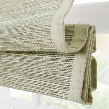 Rae Natural Ramie Bamboo Woven Shades - Series P -TWOPAGES CURTAINS